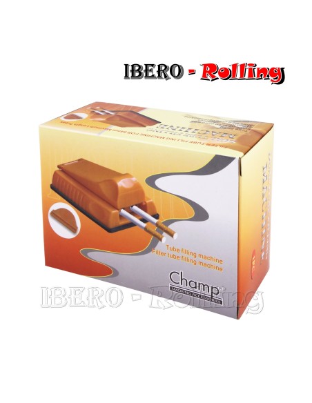 máquina de entubar champ doble roja caja