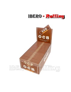 PAPEL OCB MARRÓN 50 78MM - CAJA 25 UNI 2
