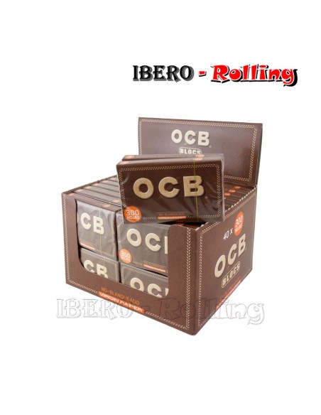 PAPEL OCB MARRÓN 300 78MM - CAJA 40 UNI
