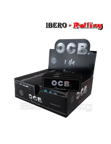 PAPEL OCB NEGRO 50 78MM - CAJA 100 UNI