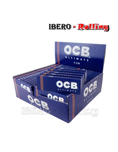 PAPEL OCB ULTIMATE 50 78MM - CAJA 25UNI