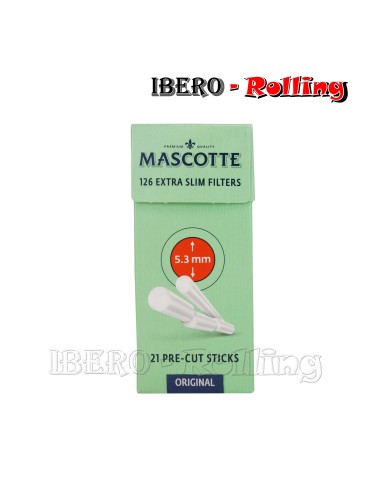FILTROS MASCOTTE 5.3MM EXTRASLIM 126 - CAJA 10 UNI