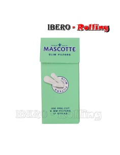 FILTROS MASCOTTE SLIM STICKS 6MM 102 - CAJA 10 UNI
