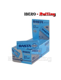Papel Rasta Azul Regular Size 2
