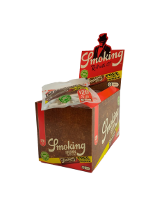 FILTROS SMOKING MARRON 6MM 120 + PAPEL - CAJA 10 UNI 2