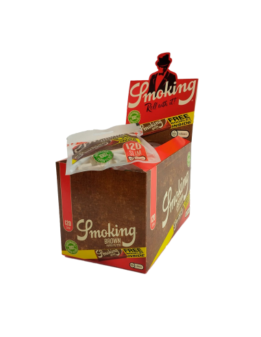 Filtros Smoking Classic Brown 6mm con papel caja
