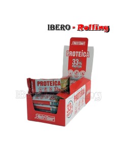 Barrita de proteinas Nutrisport Sabor a Caramelo Salado 44 Gr. 2