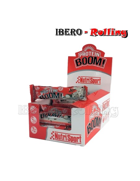 BARRITA PROTEINA NUTRISPORT STRACCIATELLA - CAJA 24 UNI