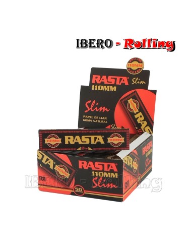 Papel Rasta Negro King Size caja