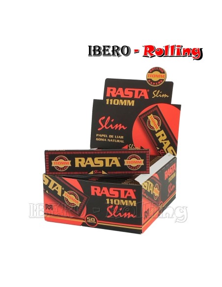 Papel Rasta Negro King Size caja