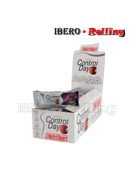 Barrita Proteinas Nutrisport Control Day Brownie 44 Gr. caja