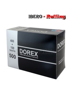 TUBOS DOREX NEGRO 500 TUBOS - CAJON 20 UNI