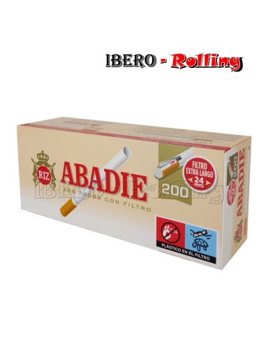 TUBOS ABADIE 200 LARGO TUBOS - CAJON 50 UNI