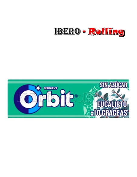 CHICLES ORBIT GRAGEA EUCALIPTO - CAJA 30 UNI