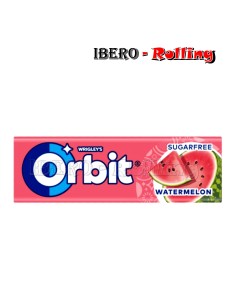 CHICLES ORBIT GRAGEA SANDÍA - CAJA 30 UNI