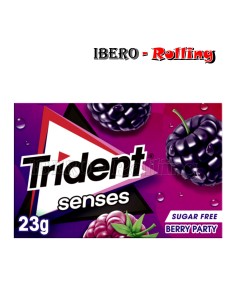 CHICLES TRIDENT SENSES MORA - CAJA 12 UNI