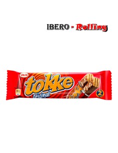 CHOCOLATINA TOKKE CLASICO 47G - CAJA 30 UNI