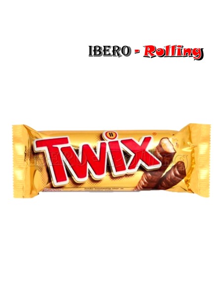 CHOCOLATINA TWIX CLASICO 50G - CAJA 25 UNI