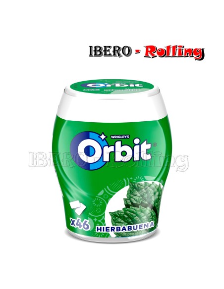 CHICLES ORBIT GRAGEA HIERBABUENA - CAJA 6 UNI