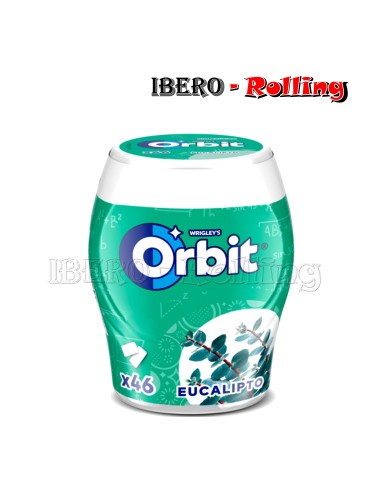 CHICLES ORBIT GRAGEA EUCALIPTO- CAJA 6 UNI