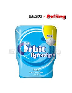 CHICLES ORBIT REFRESHERS MENTA- CAJA 6 UNI