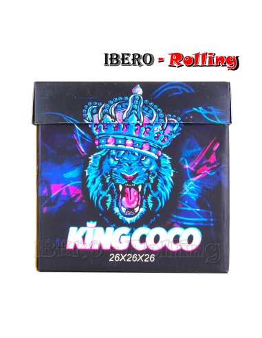 CARBON KING COCO CUBOS 1KG 26MM - CAJA 1 UNI