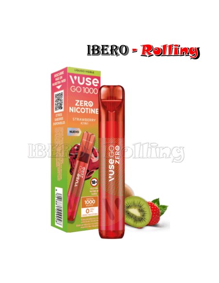 POD DESECHABLE VUSE 1000 FRESA Y KIWI 20MG - CAJA 10 UNI