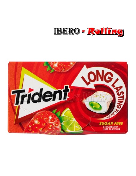 CHICLES TRIDENT GRAJEA MAX FRESA-LIMA - CAJA 16 UNI