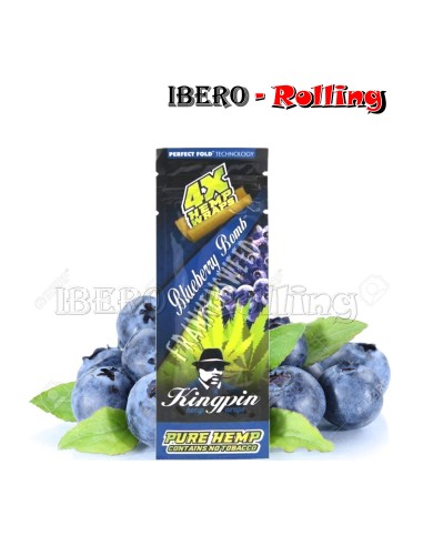 BLUNT KINGPIN ARANDANOS PACK 4 - CAJA 25 UNI