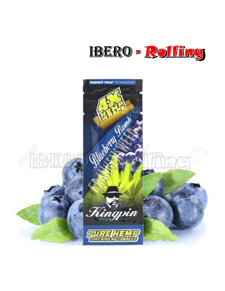 BLUNT KINGPIN ARANDANOS PACK 4 - CAJA 25 UNI