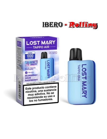C. RECARGABLE LOST MARY TAPPO ARÁNDANO FRAMBUESA 20MG