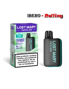 C.RECARGABLE LOST MARY KIT MENTOL 20MG-CAJA 10UNI