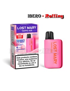 C.RECARGABLE LOST MARY KIT FRESA HELADA 20MG-CAJA 10UNI