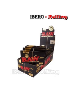 PAPEL RAW BLACK DOBLE 100 70 MM- CAJA 25 UNI 2