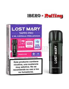 CÁPSULA LOST MARY MELOCOTÓN HELADO 20MG-CAJA 10UNI
