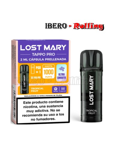 CÁPSULA LOST MARY FRUTA TROPICAL 20MG-CAJA 10UNI
