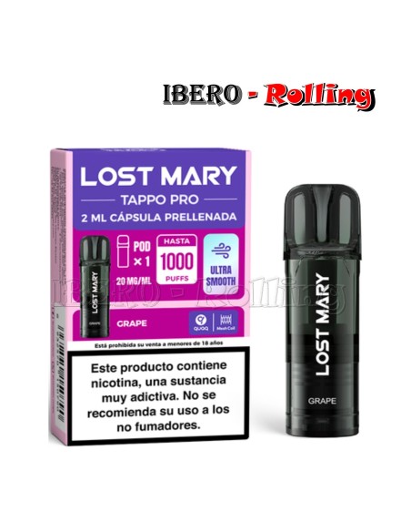 CÁPSULA LOST MARY UVA 20MG-CAJA 10UNI