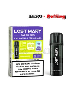 CÁPSULA LOST MARY LIMA LIMÓN 20MG-CAJA 10UNI