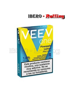 CÁPSULA VEEV NOW 20MG PIÑA LIMÓN - CAJA 10 UNI