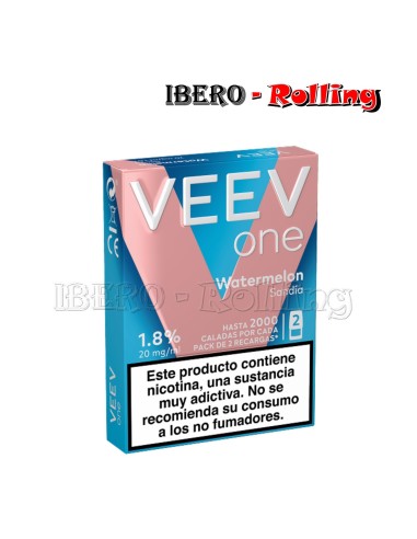 CÁPSULA VEEV NOW 20MG SANDÍA - CAJA 10 UNI