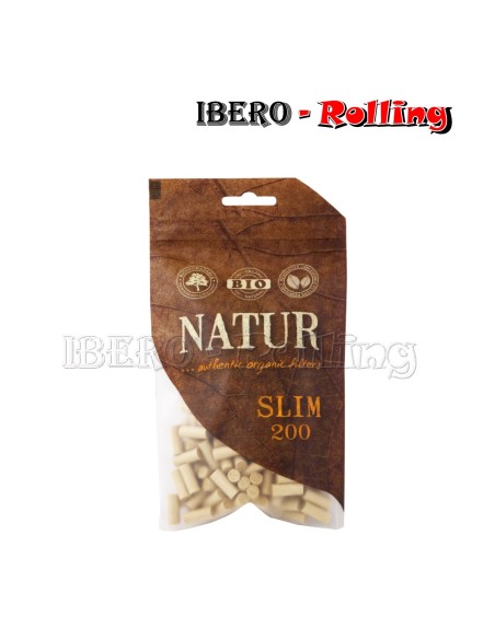 FILTROS NATUR 6MM BOLSA 200 - CAJA 20 UNI