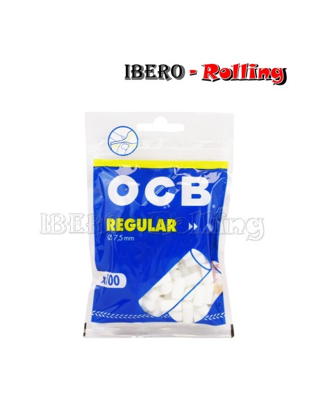 FILTROS OCB 7.5MM BOLSA100 - CAJA 30 UNI