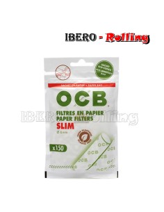 FILTROS OCB PAPEL 6MM BOLSA 150 - CAJA 50 UNI