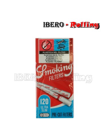 FILTROS SMOKING CLASSIC ULTRA SLIM 120 - CAJA 20 UNI