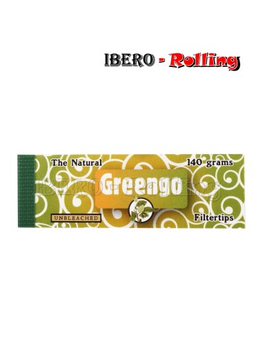 FILTROS GREENGO CARTÓN 50 TIPS - CAJA 50 UNI