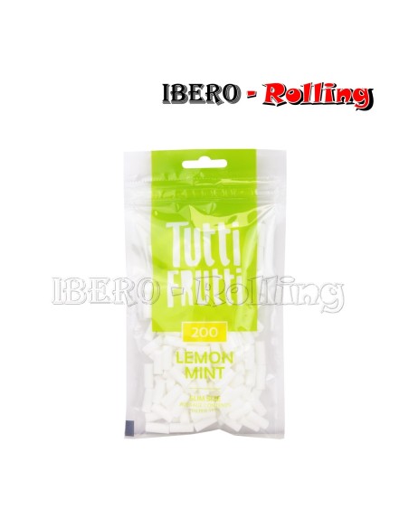 FILTROS TUTTI FRUTTI 6MM LIMON 200 - CAJA 20 UNI