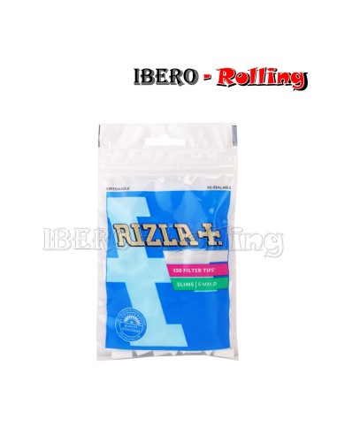 FILTROS RIZLA 6MM BOLSA 150 - CAJA 25 UNI
