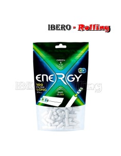 FILTROS ENERGY 2CLIX GREEN 100 - CAJA 10 UNI
