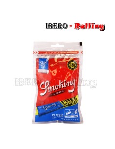 FILTROS SMOKING 6MM 180 + PAPEL AZUL - CAJA 30 UNI