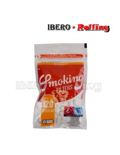 Filtros Smoking 7,5mm bolsa 120 caja 2